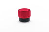 Pouf in tessuto Rose Rosso (5)
