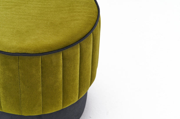 Pouf in tessuto Rose Verde (6)