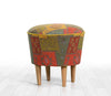 Pouf in tessuto Rug Patch III Multicolore