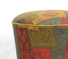 Pouf in tessuto Rug Patch III Multicolore (2)