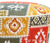 Pouf in tessuto Rug Patch Multicolore (1)