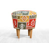 Pouf in tessuto Rug Patch Multicolore (4)