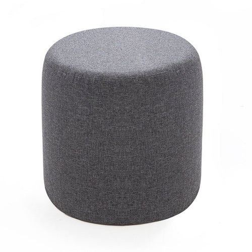 Pouf in tessuto Silindir Antracite