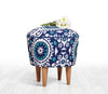 Pouf in tessuto Sky Patch I Blu