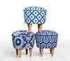 Pouf in tessuto Sky Patch I Blu (4)