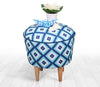 Pouf in tessuto Sky Patch III Blu (1)