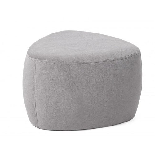 Bizzotto Pouf in tessuto Stone Grigio