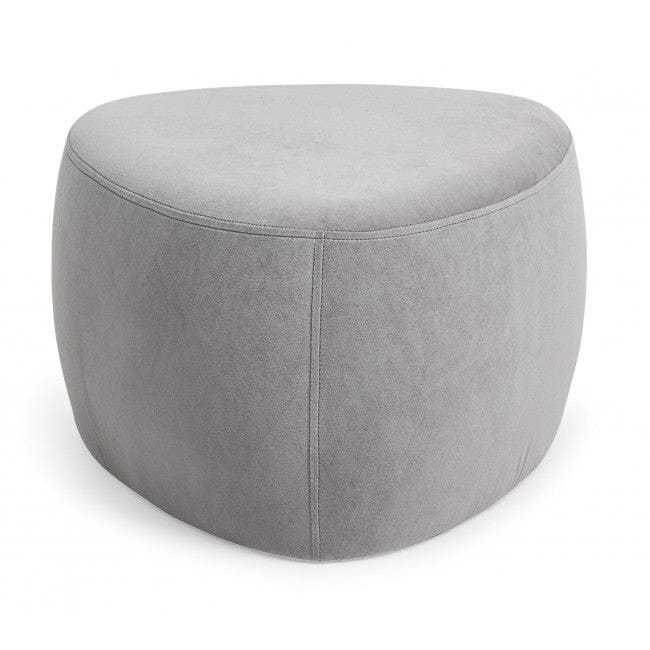 Bizzotto Pouf in tessuto Stone Grigio