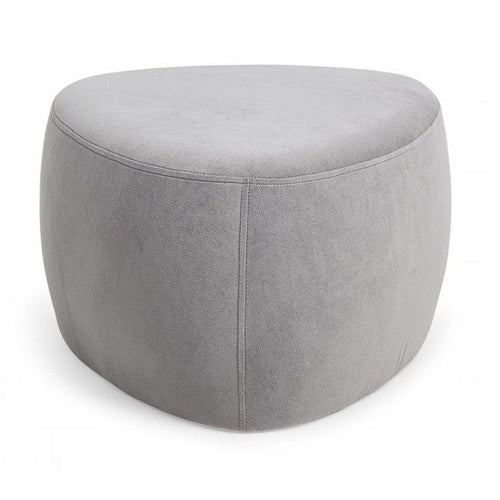 Bizzotto Pouf in tessuto Stone Grigio