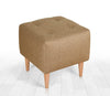 Pouf in tessuto Tomp Oro