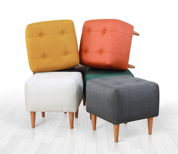 Pouf in tessuto Tomp Rosa (3)