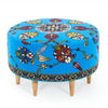 Pouf in tessuto Torino Multicolore (1)