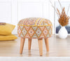 Pouf in tessuto Ulag Patch I Giallo (1)