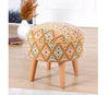Pouf in tessuto Ulag Patch I Giallo (4)