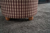 Pouf in tessuto Vera Round Multicolore (2)