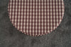 Pouf in tessuto Vera Round Multicolore (4)