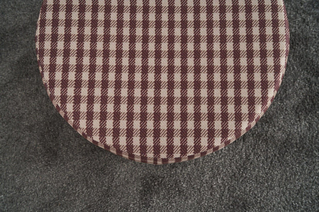 Pouf in tessuto Vera Round Multicolore (4)