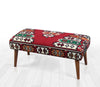 Pouf in tessuto Vezir Patch II Multicolore