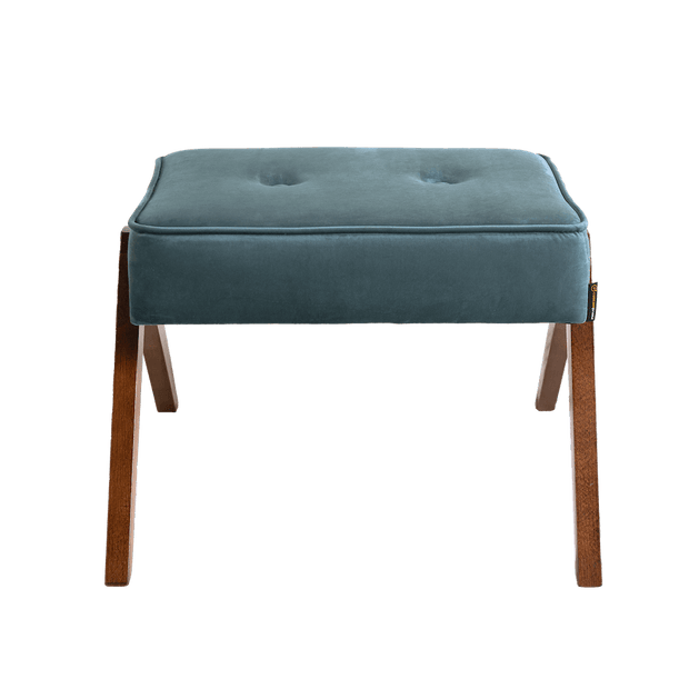 Pouf in tessuto Vinc Olio