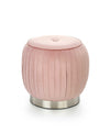 Halmar Pouf in velluto Aladin Rosa