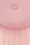 Halmar Pouf in velluto Aladin Rosa