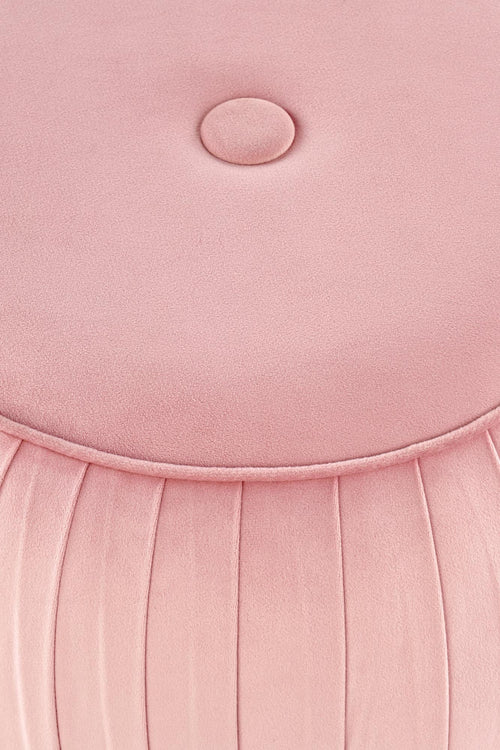 Halmar Pouf in velluto Aladin Rosa