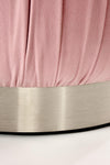 Halmar Pouf in velluto Aladin Rosa