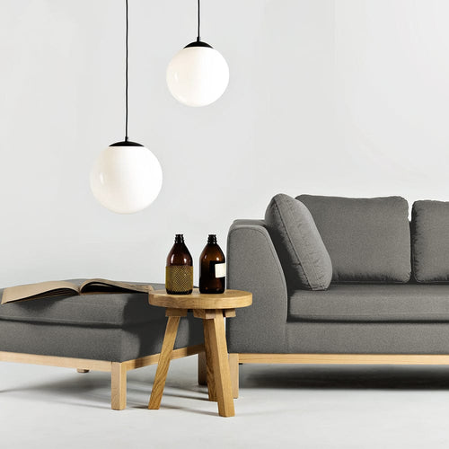 Pouf ottomano in tessuto Ambient Wood Grigio (1)