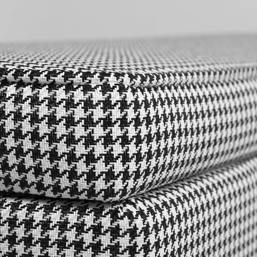 Pouf ottomano in tessuto Edi Multicolore (1)