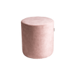 Pouf ottomano in tessuto Sari Rosa