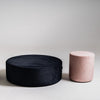 Pouf ottomano in tessuto Sari Rosa (2)