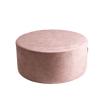 Pouf ottomano in tessuto Sari Rosa