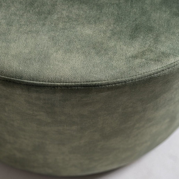 Pouf ottomano in tessuto Sari Verde (3)