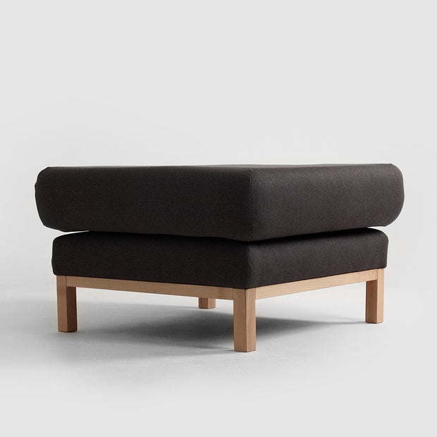 Pouf ottomano in tessuto Scandic Antracite (2)
