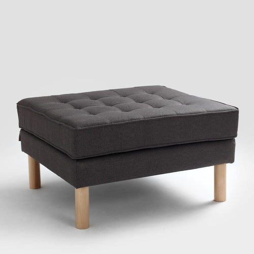 Pouf ottomano in tessuto Topic Wood Antracite (1)