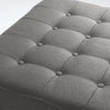 Pouf ottomano in tessuto Topic Wood Grigio (2)