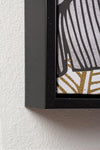 Bizzotto Quadro di tela Bold 23255 Leafs Multicolore