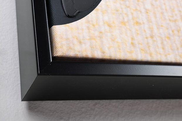 Bizzotto Quadro di tela Bold 25436 Spots Nero