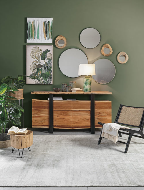 Bizzotto Quadro di tela Bold 30712 Jungle Verde