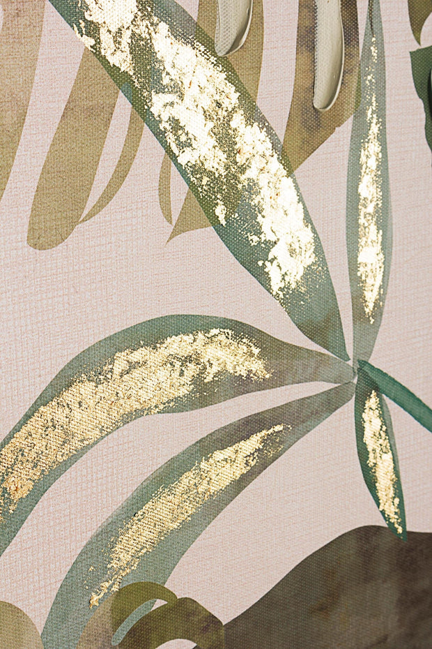 Bizzotto Quadro di tela Bold 30712 Jungle Verde