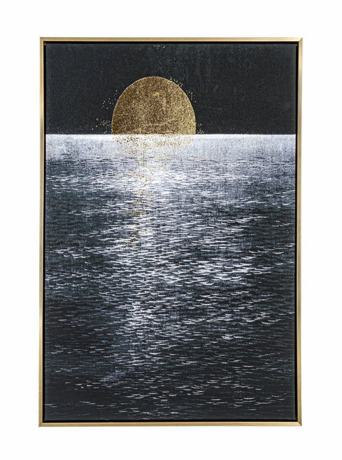 Bizzotto Quadro di tela Bold 585 Sea Night Multicolore