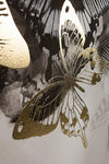 Bizzotto Quadro di tela Crown P2333-1 Lady Butterfly Multicolore