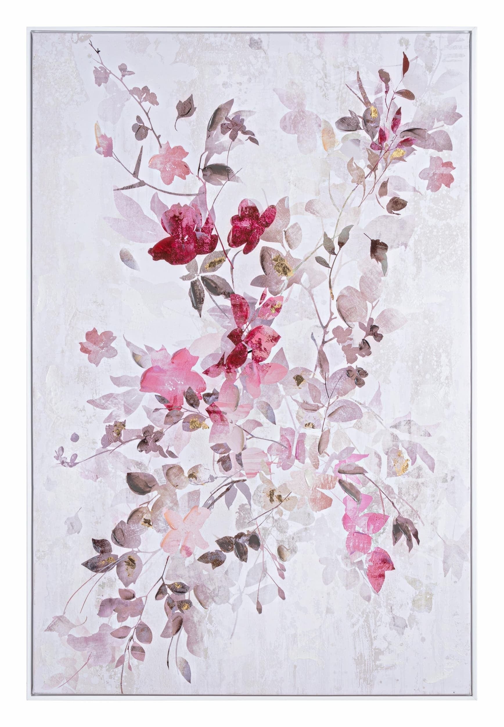Bizzotto Quadro di tela Crown V093-2 Flowers B Multicolore