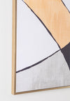 Bizzotto Quadro di tela Gallery 040 Abstract Lines II Multicolore