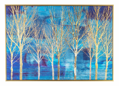 Bizzotto Quadro di tela Gallery 885 Trees Oro