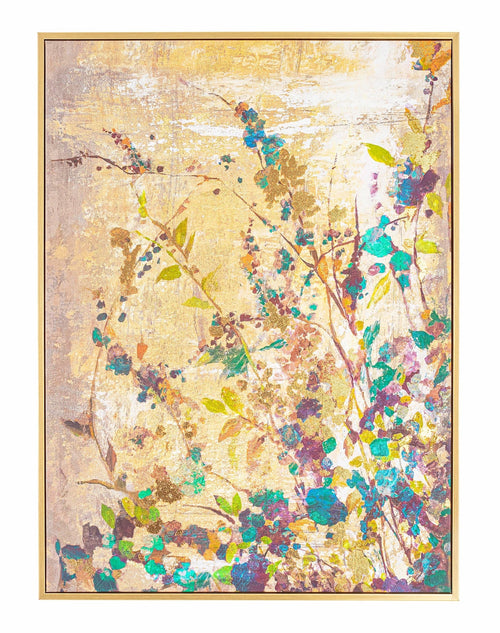 Bizzotto Quadro di tela Gallery 918 Wild Flowers C Multicolore