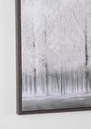 Bizzotto Quadro di tela Gallery 956 Winter Forest Bianco
