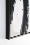 Bizzotto Quadro di tela Sketch 997 Abstract Shape III Bianco e Nero