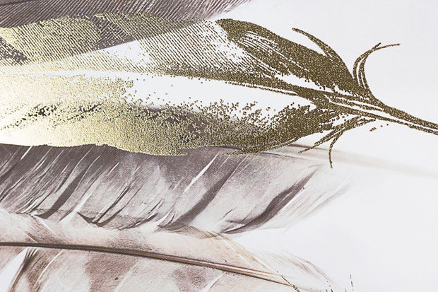 Bizzotto Quadro dipinto Crown P232-2 Feathers Multicolore