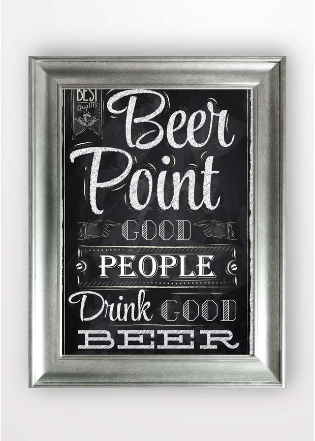 Quadro Incorniciato Beer Point Multicolore & OYOTR-5GC2978627 & OYOTR-5GC2978627 & OYOTR-5GC2978627